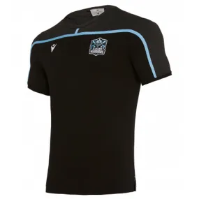 2019-2020 Glasgow Warriors Rugby Travel Cotton Tee (Black)