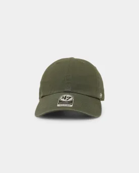 47 Brand Flat 47 Clean Up Strapback Moss