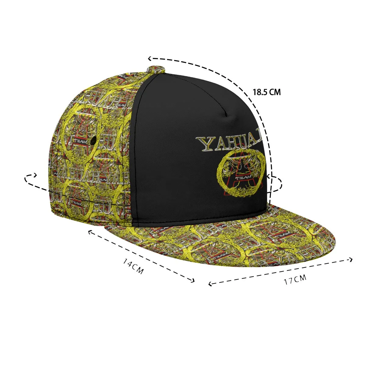 A-Team 01-01 Designer Peaked Flat Brim Baseball Cap