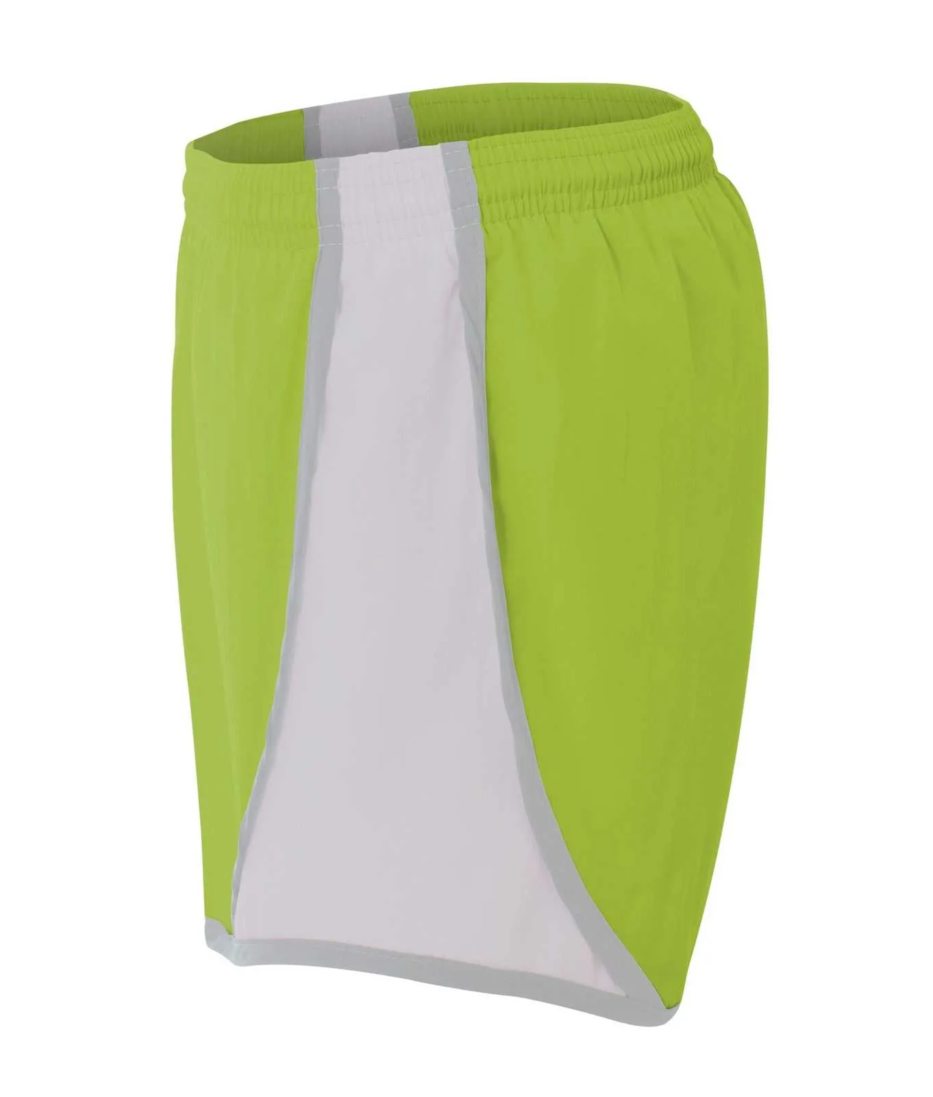 A4 NW5341 Womens 3" Speed Short - Lime White