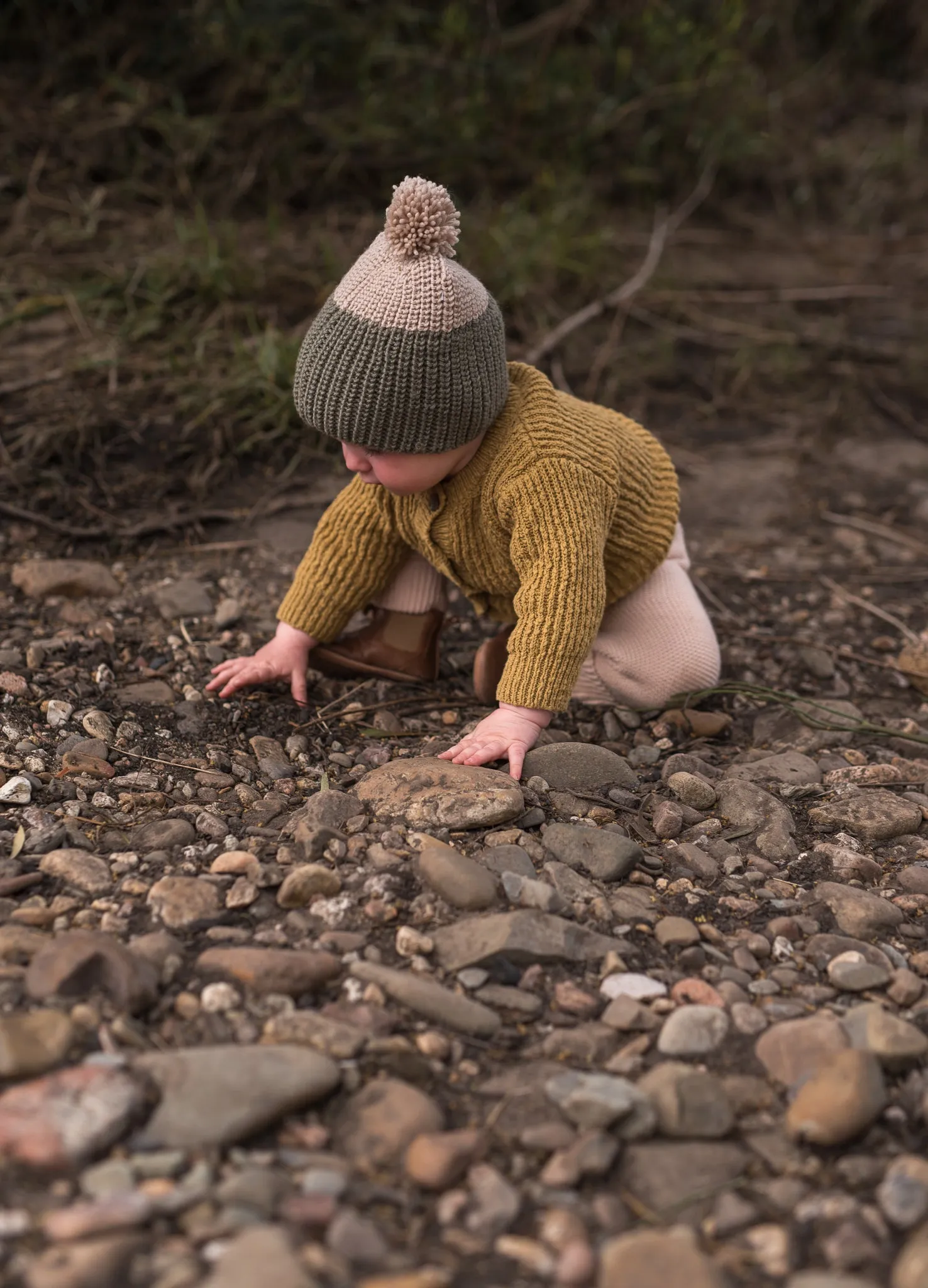 Acorn Mountain Beanie - Khaki