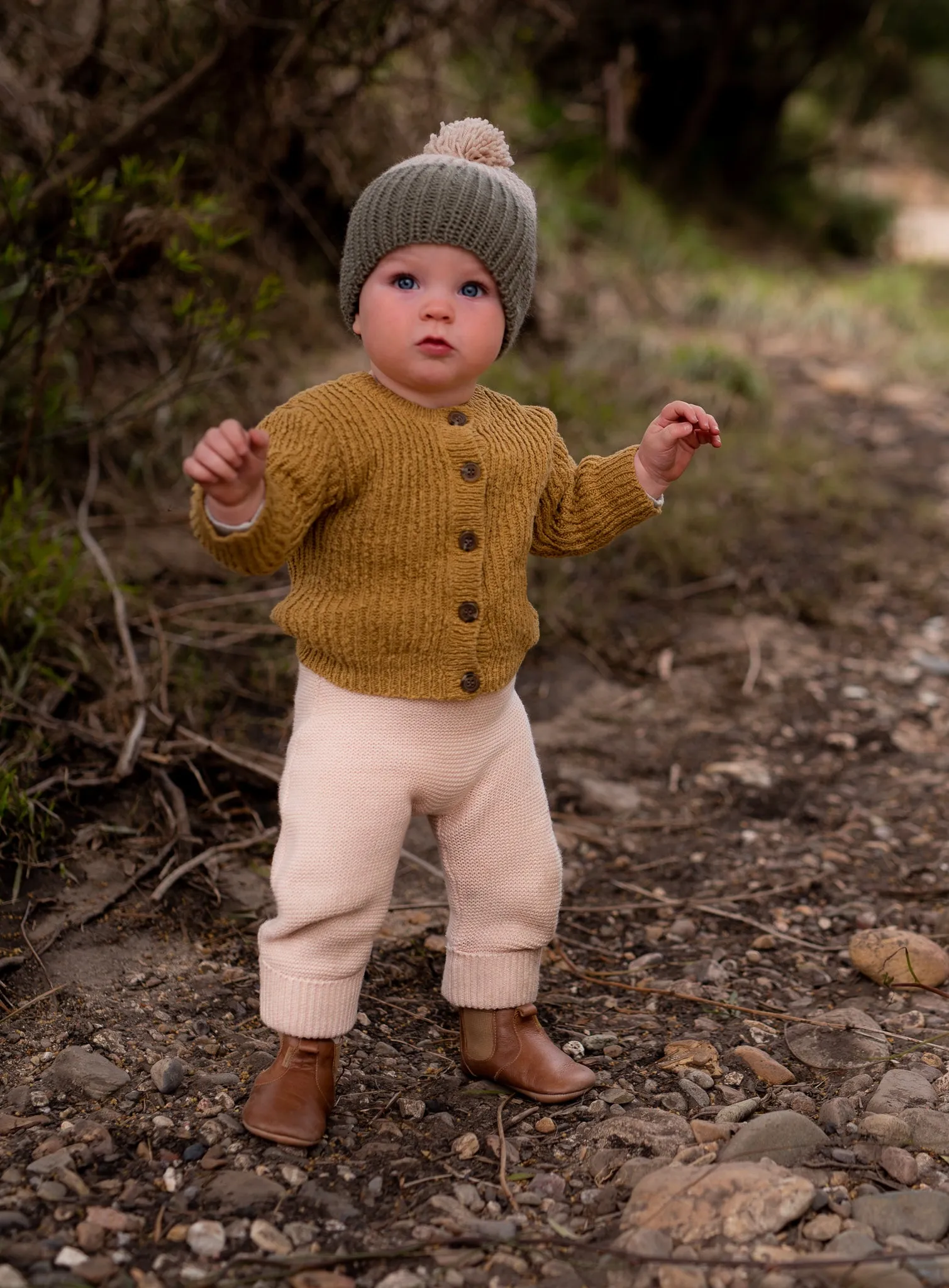 Acorn Mountain Beanie - Khaki