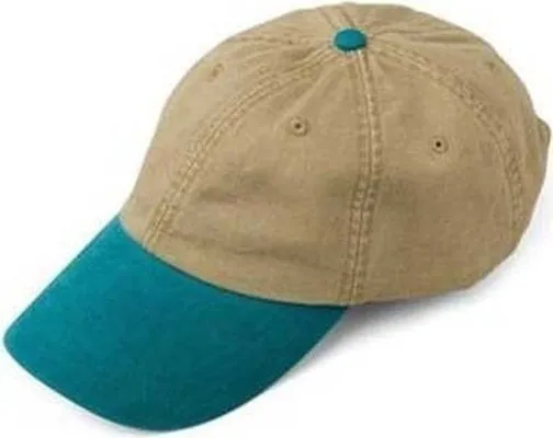 Adams AD969 Optimum Pigment Dyed-Cap - Khaki Teal