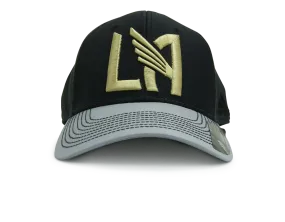 adidas Men's LAFC Structured Flex Cap Black