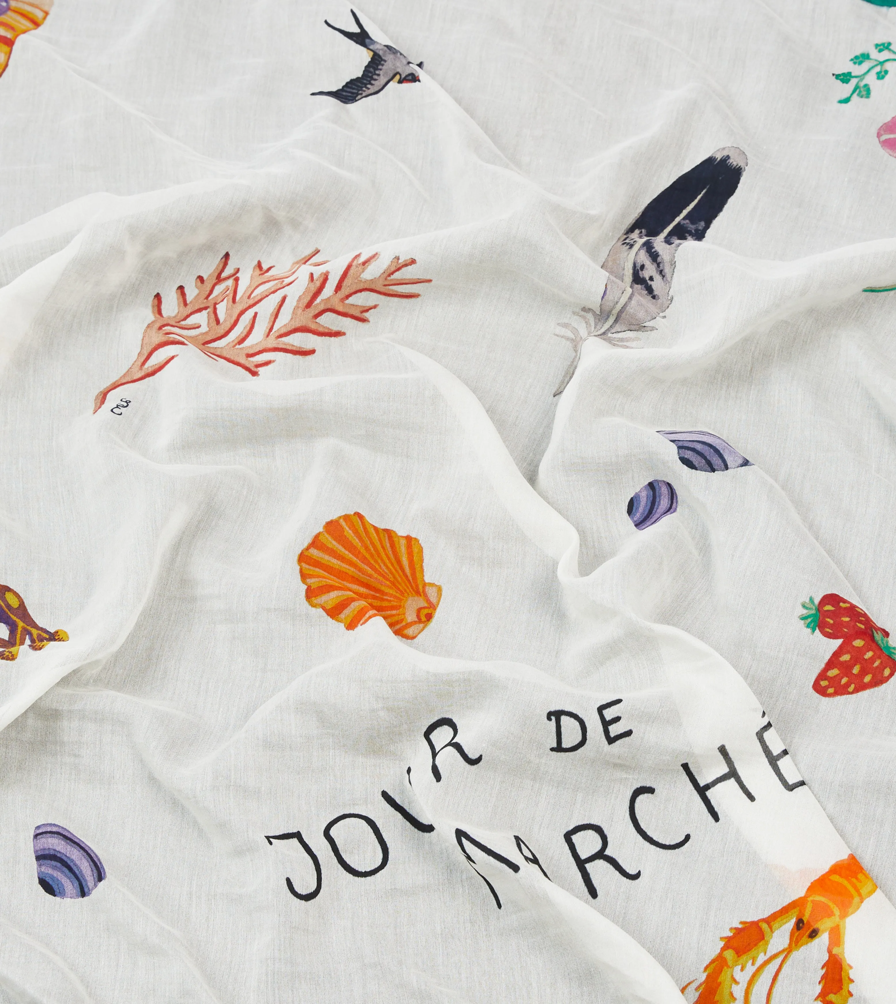 Andreotti & Baribeaud for Drake's 'Jour de Marché' Bandana