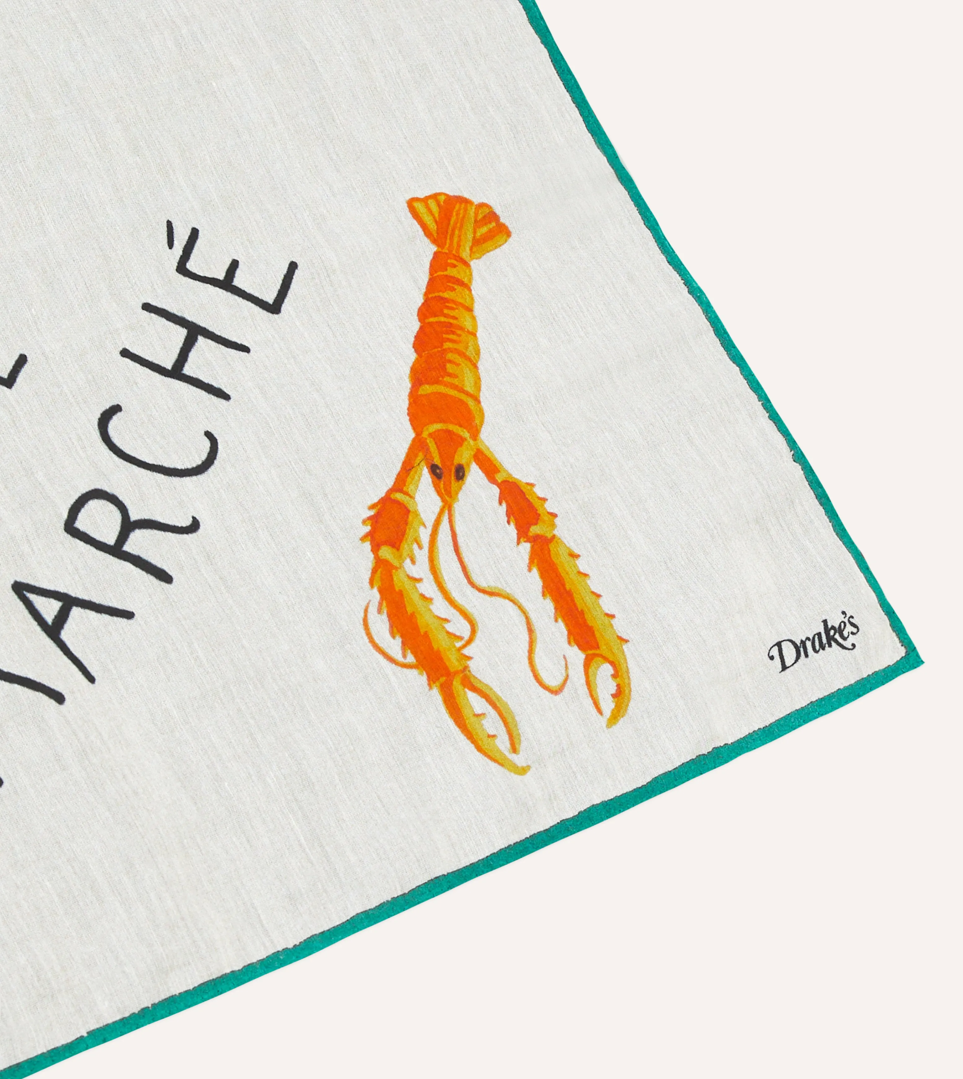 Andreotti & Baribeaud for Drake's 'Jour de Marché' Bandana