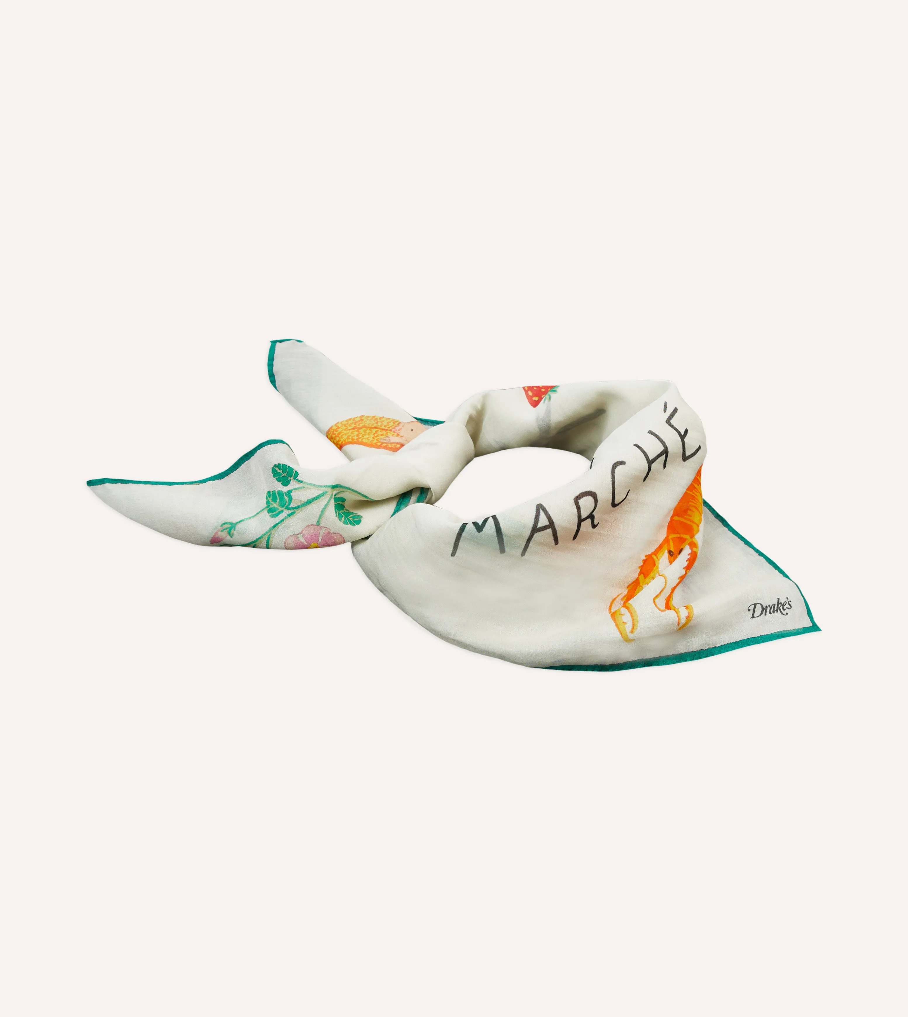 Andreotti & Baribeaud for Drake's 'Jour de Marché' Bandana