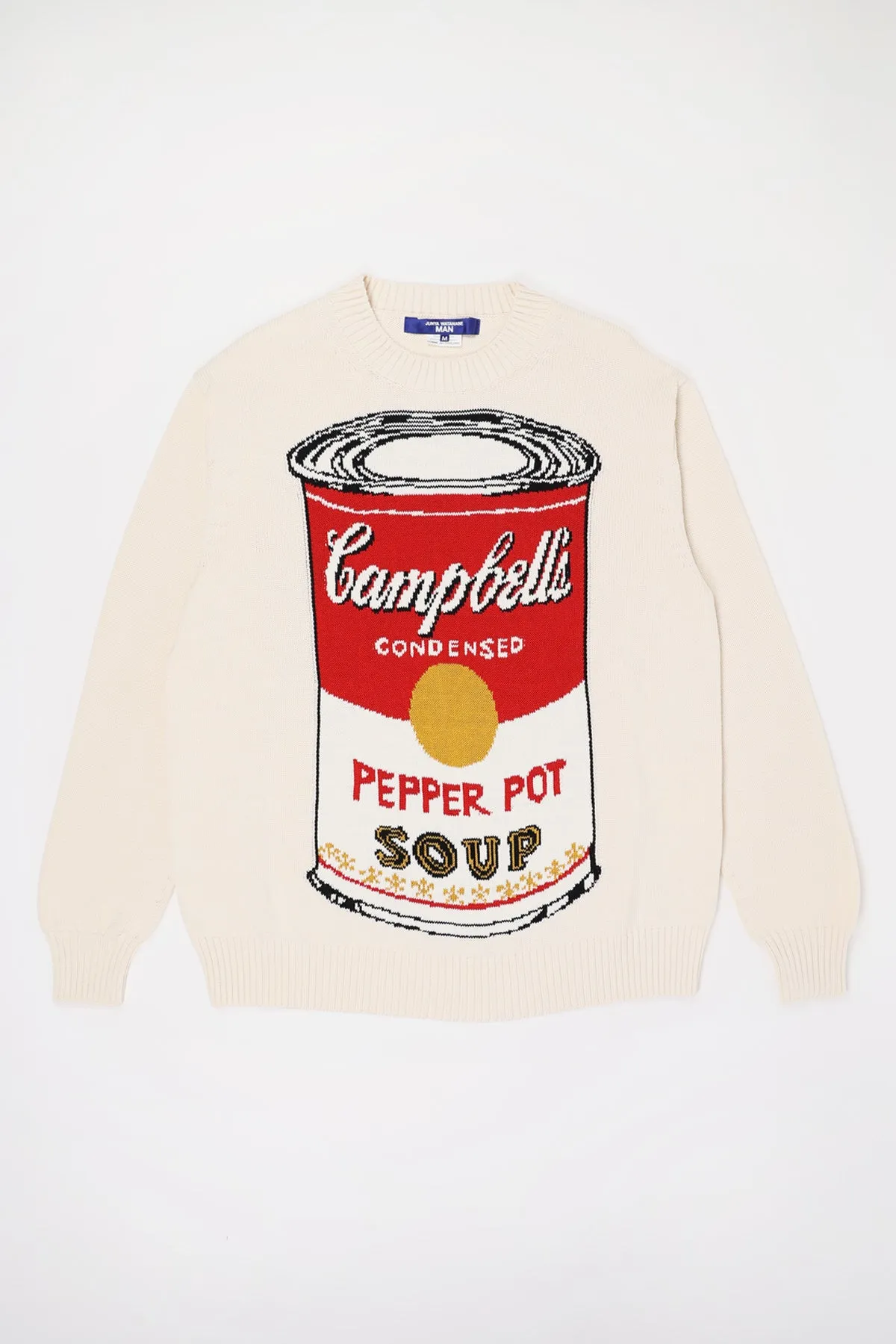 Andy Warhol Cotton Intarsia Jumper - Off-White