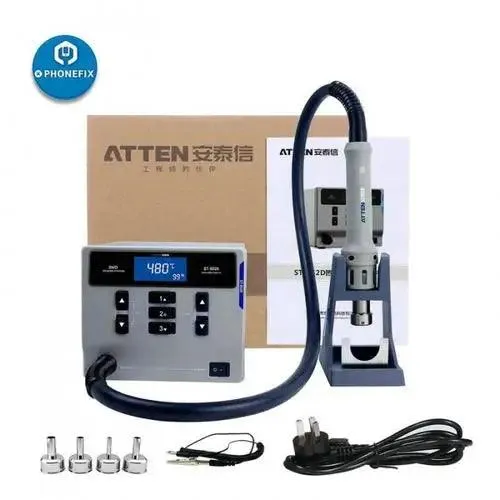 ATTEN ST-862D Lead-Free Hot Air Gun Soldering Station For PCB Repair