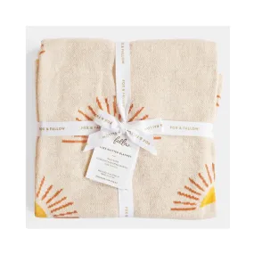 Baby Blanket Suns - Cream