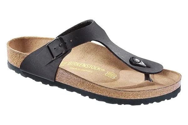 Birkenstock Gizeh Black Birko Flor