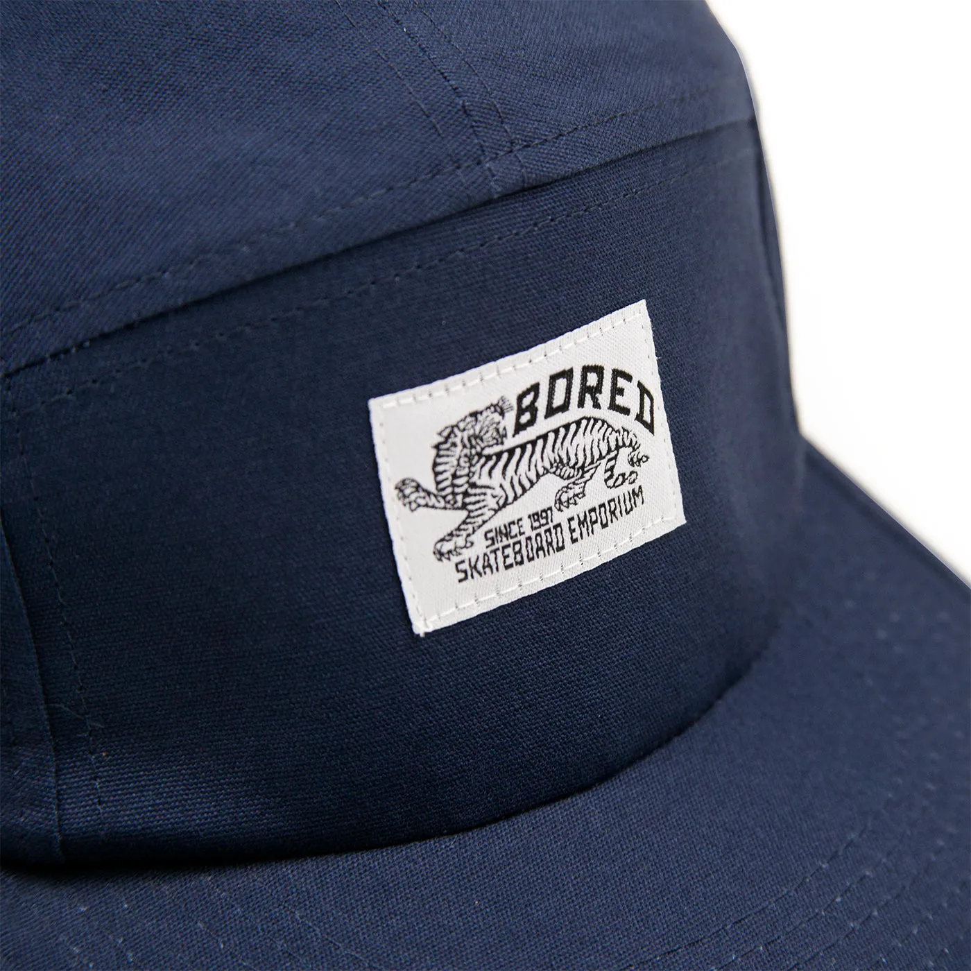 Bored of Southsea Daily Use 5 Panel Cap - Navy