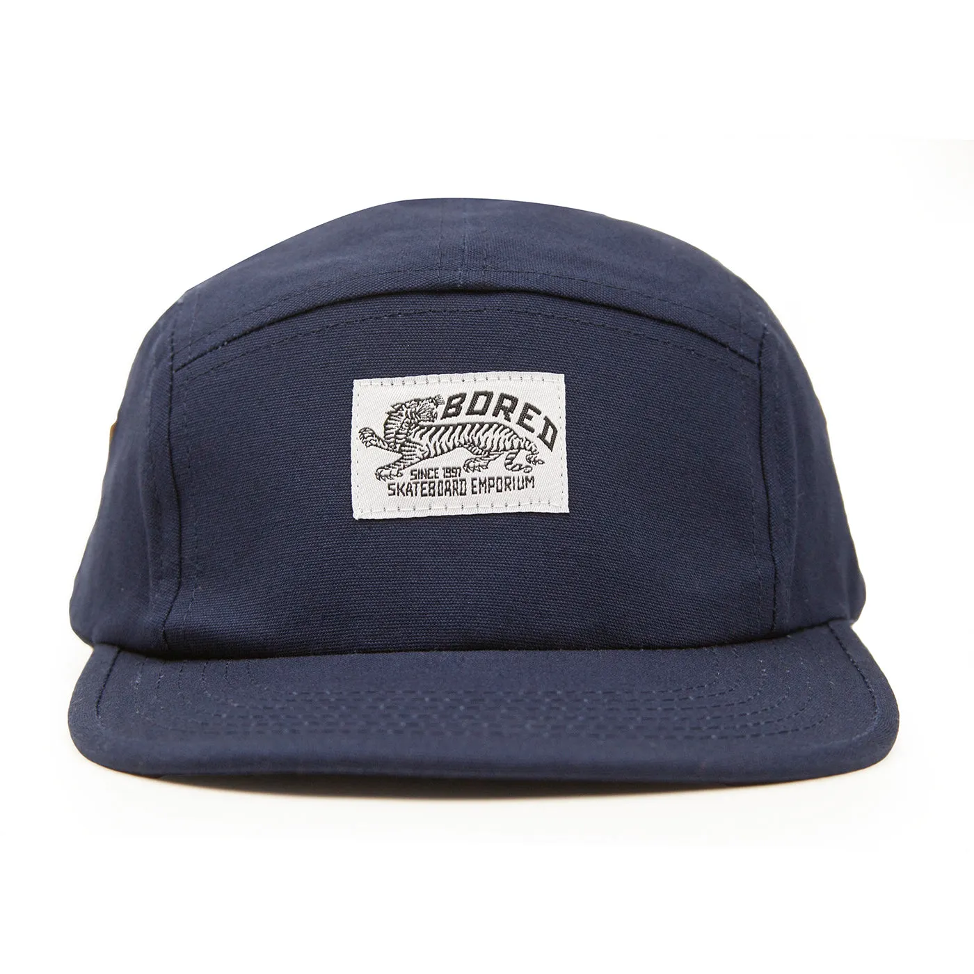 Bored of Southsea Daily Use 5 Panel Cap - Navy