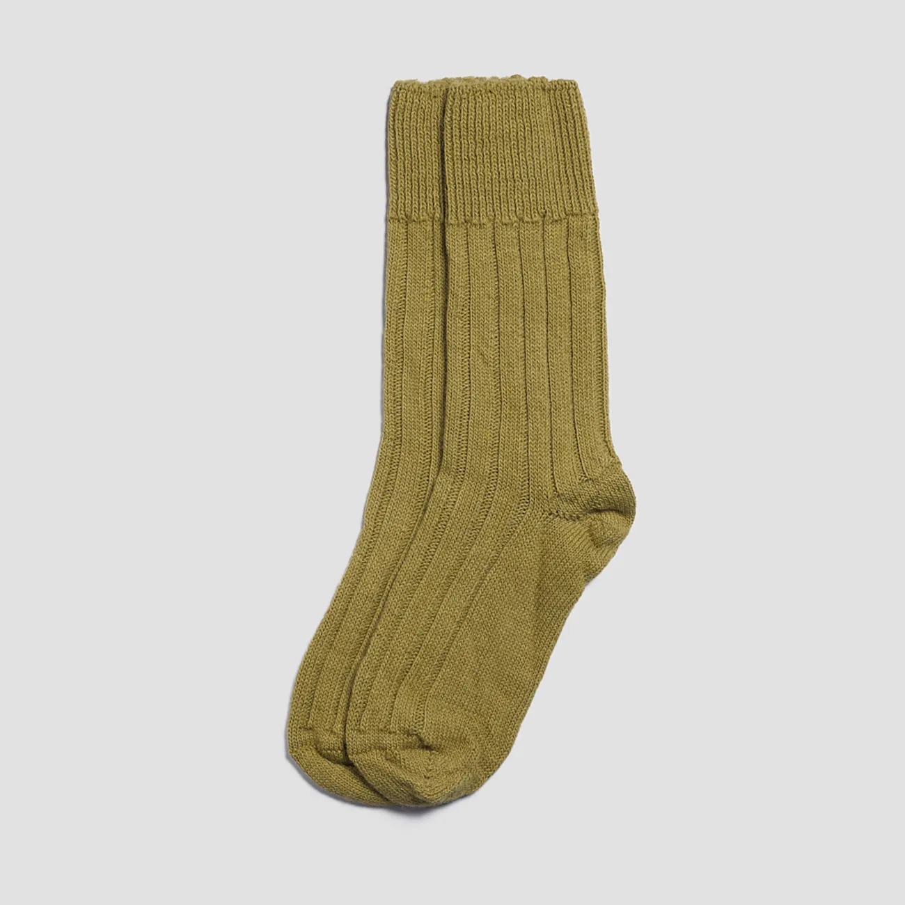 Botanical Green Alpaca Bed Socks