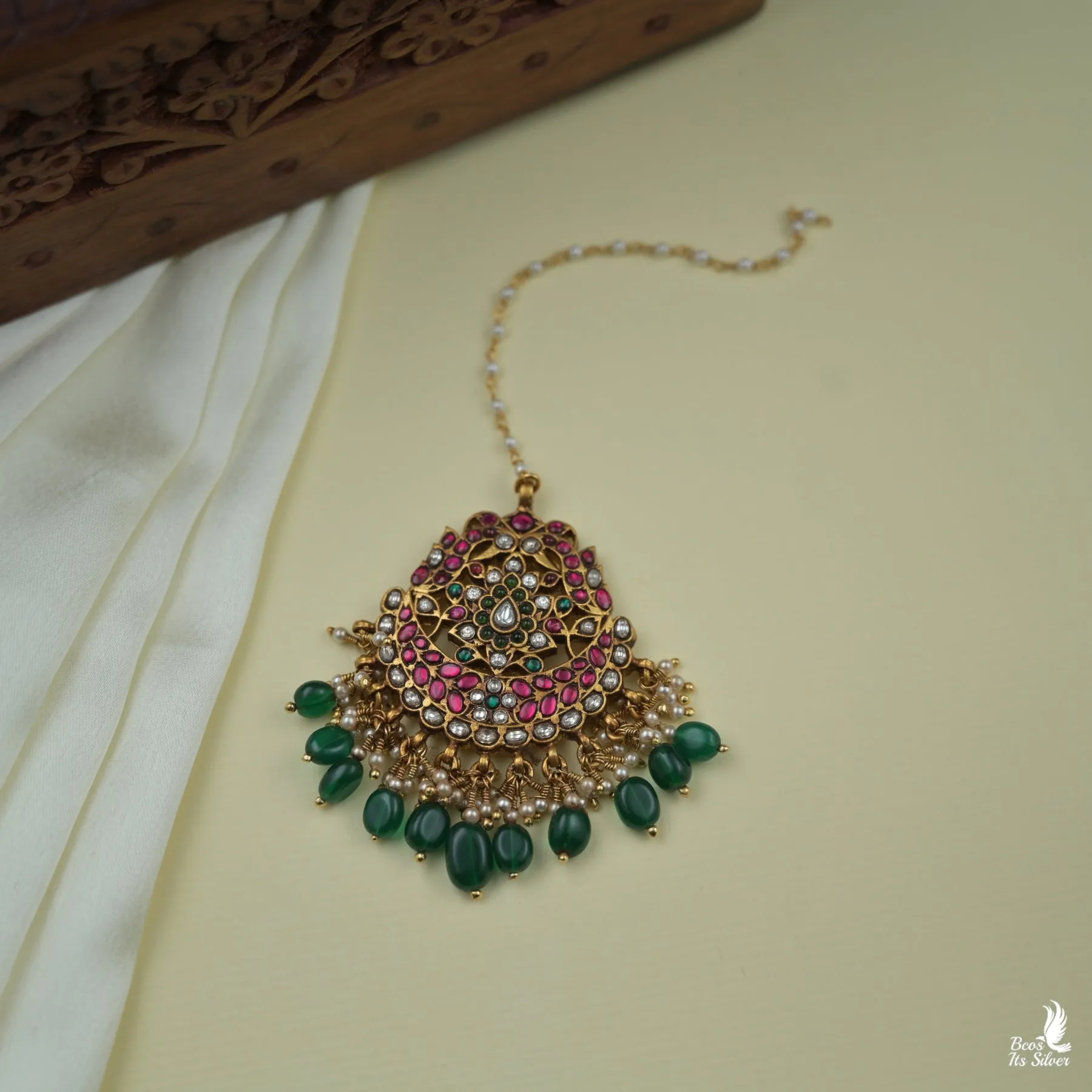 Bridal Kundan Tikka - 6727