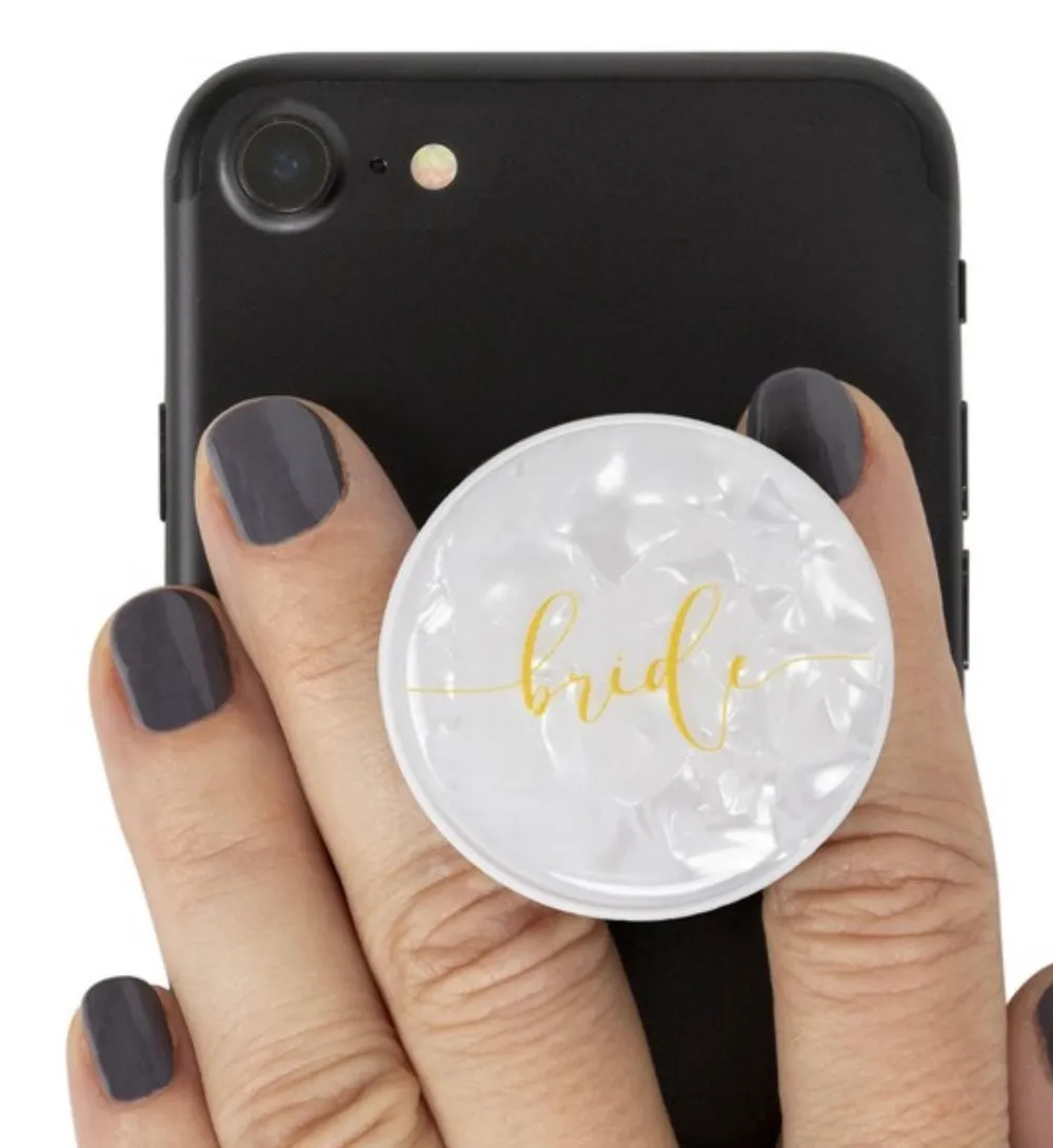 Bride Pop Socket