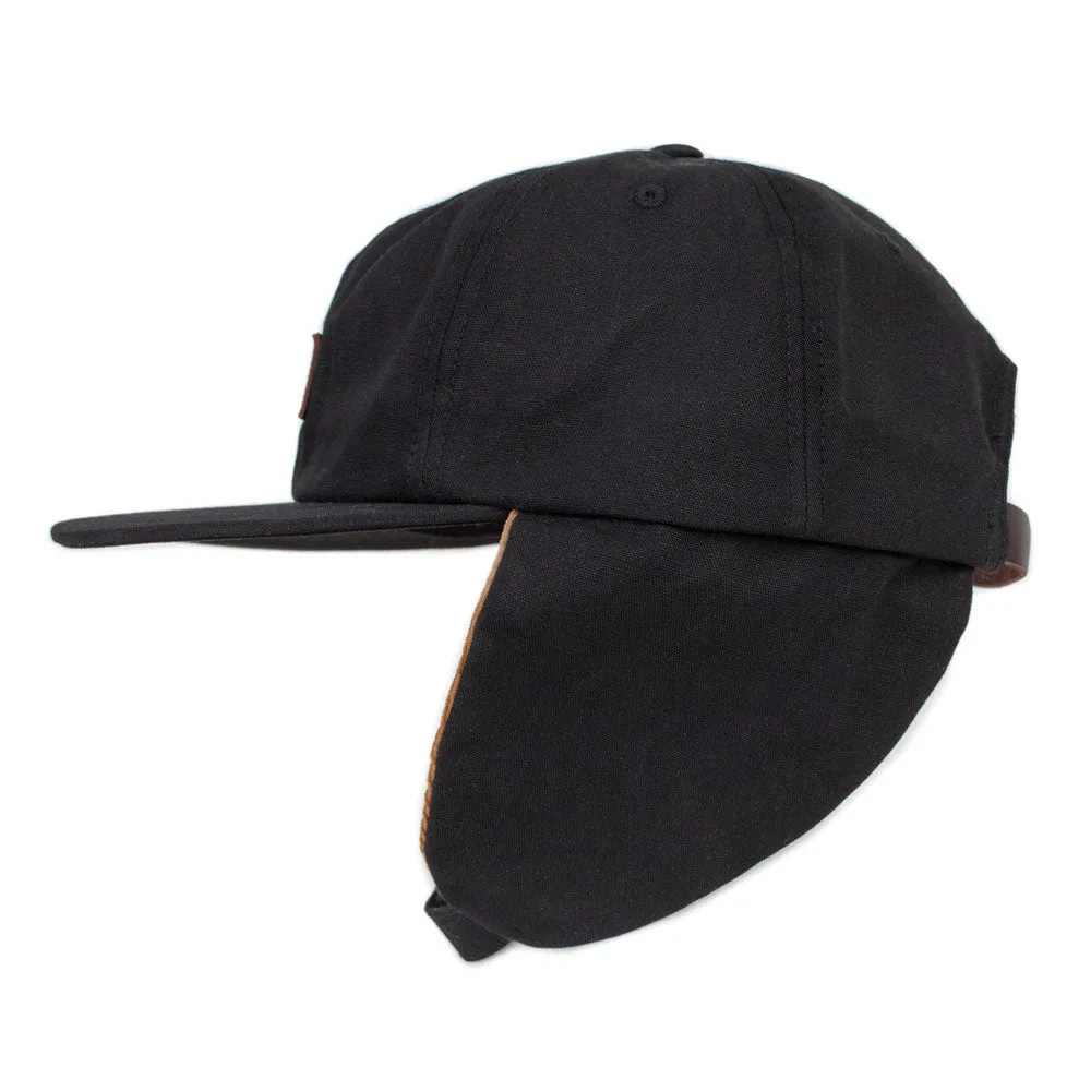 Brixton Grade Ear Flap Cap Black