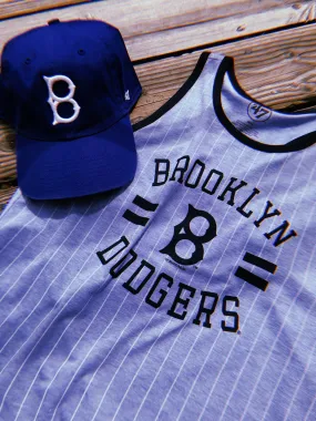 Brooklyn Dodgers Fantasy Pinstripe Women's Tank