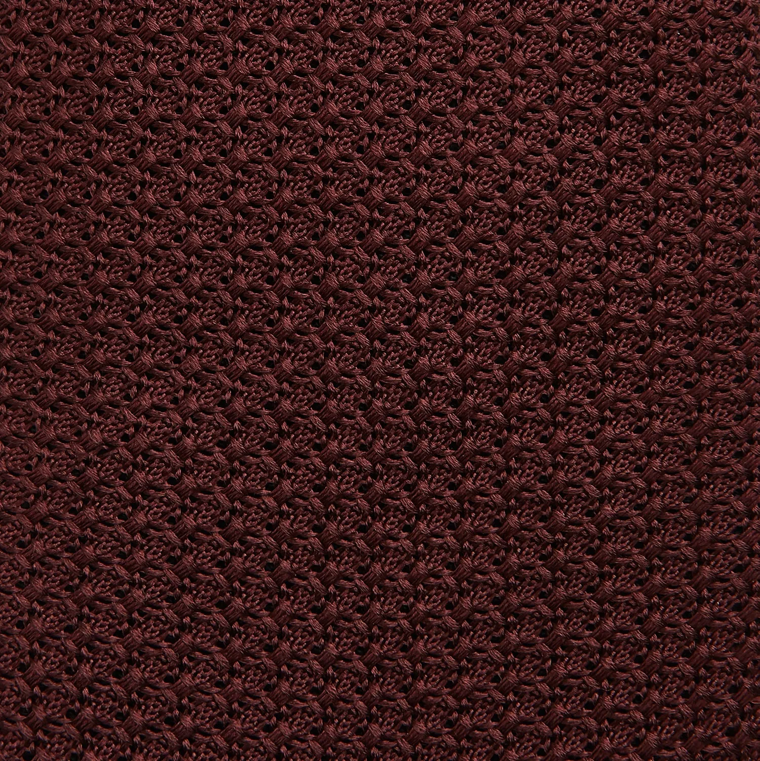 Burgundy Knitted Tie