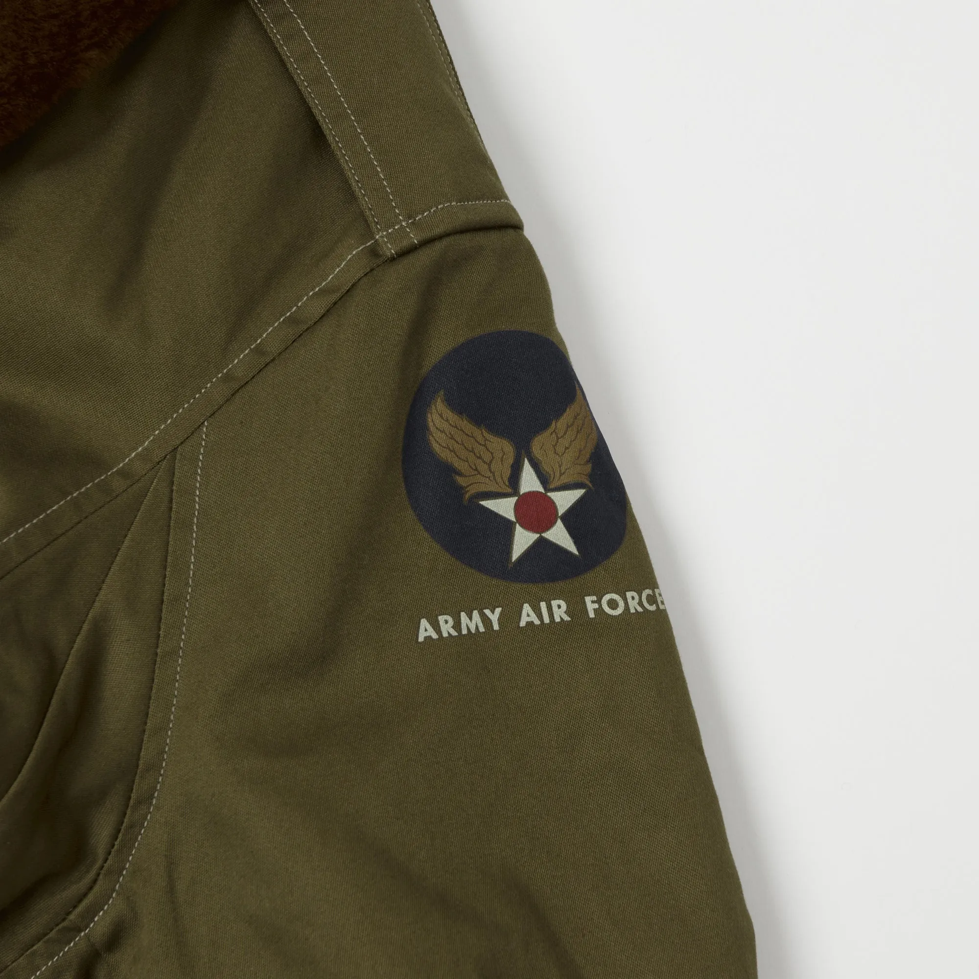 Buzz Rickson's B-10 'Rough Wear Clothing Co' Flying Jacket - Olive Drab