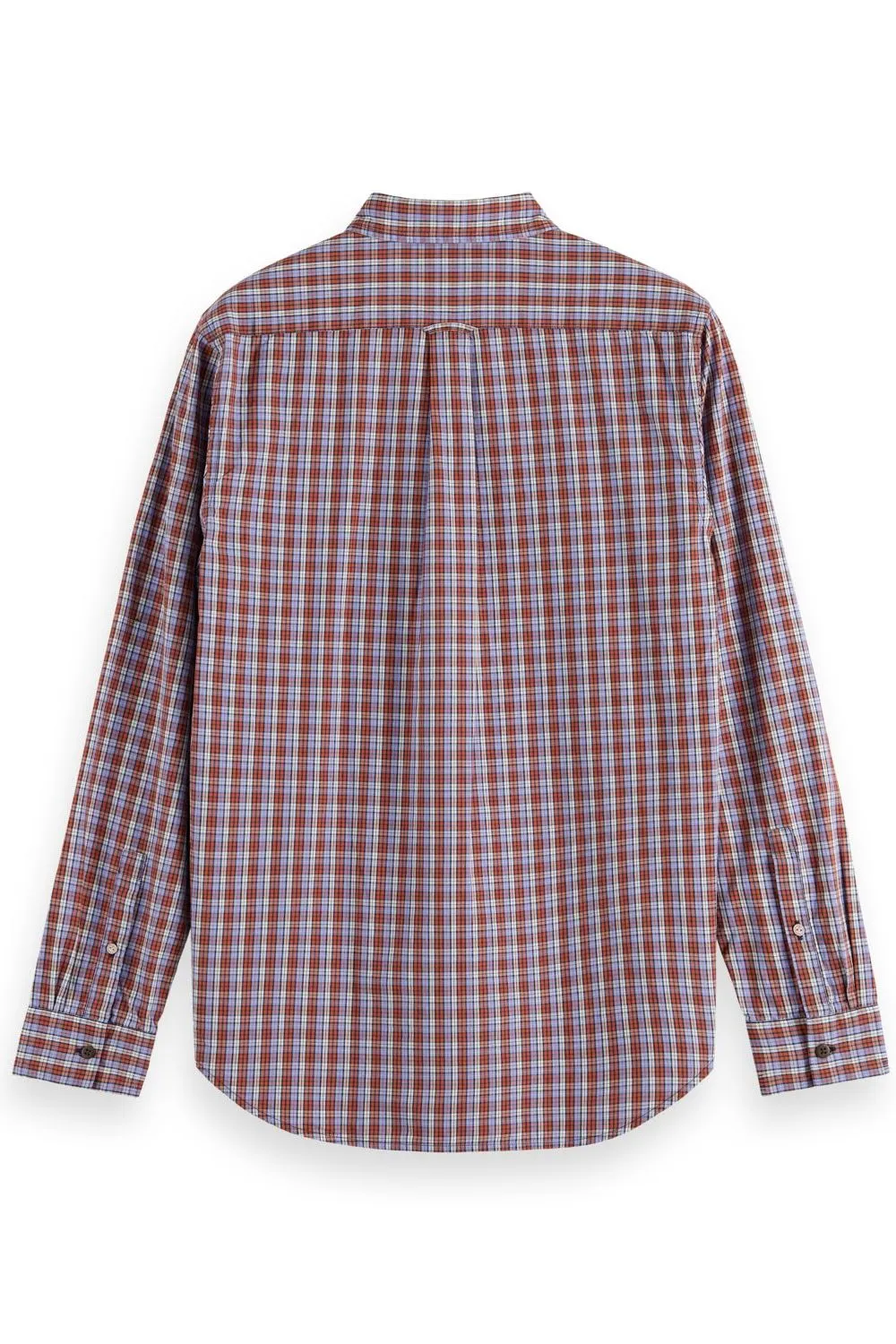 Check Mix Shirt | Blue Red Check