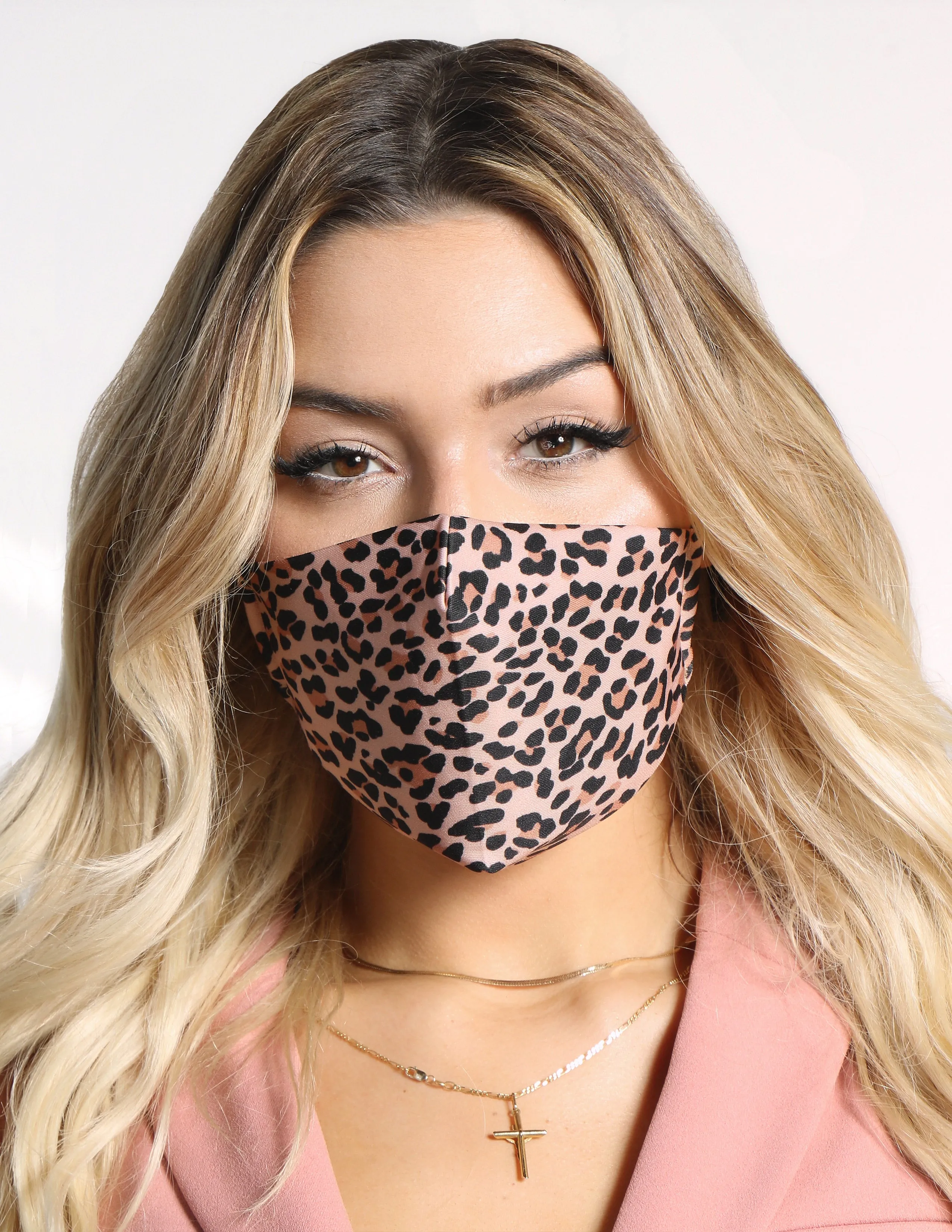 Cheetah Print Face Mask