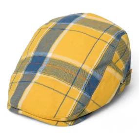 Chokore Classic Checked Ivy Cap (Yellow)