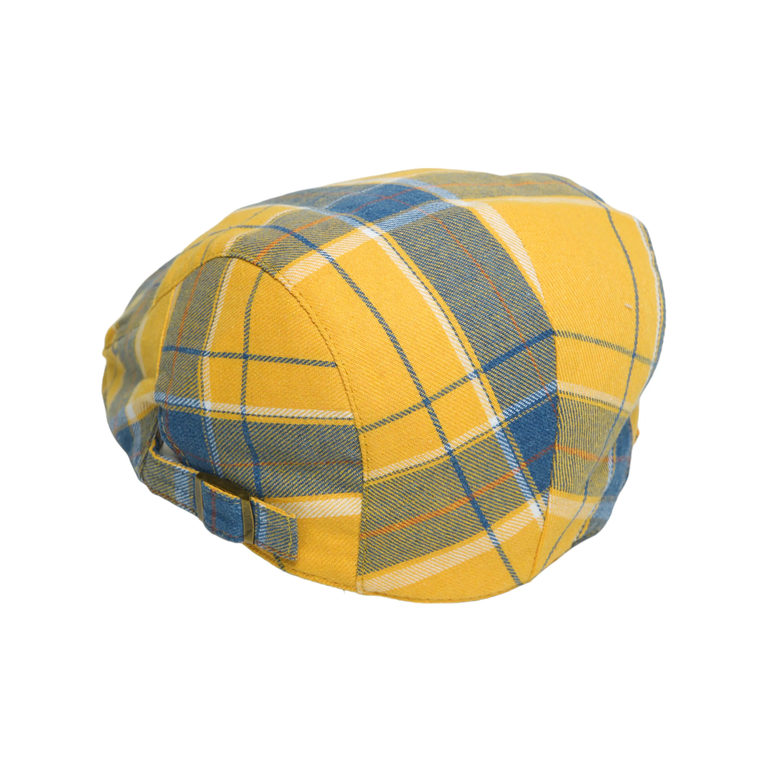 Chokore Classic Checked Ivy Cap (Yellow)