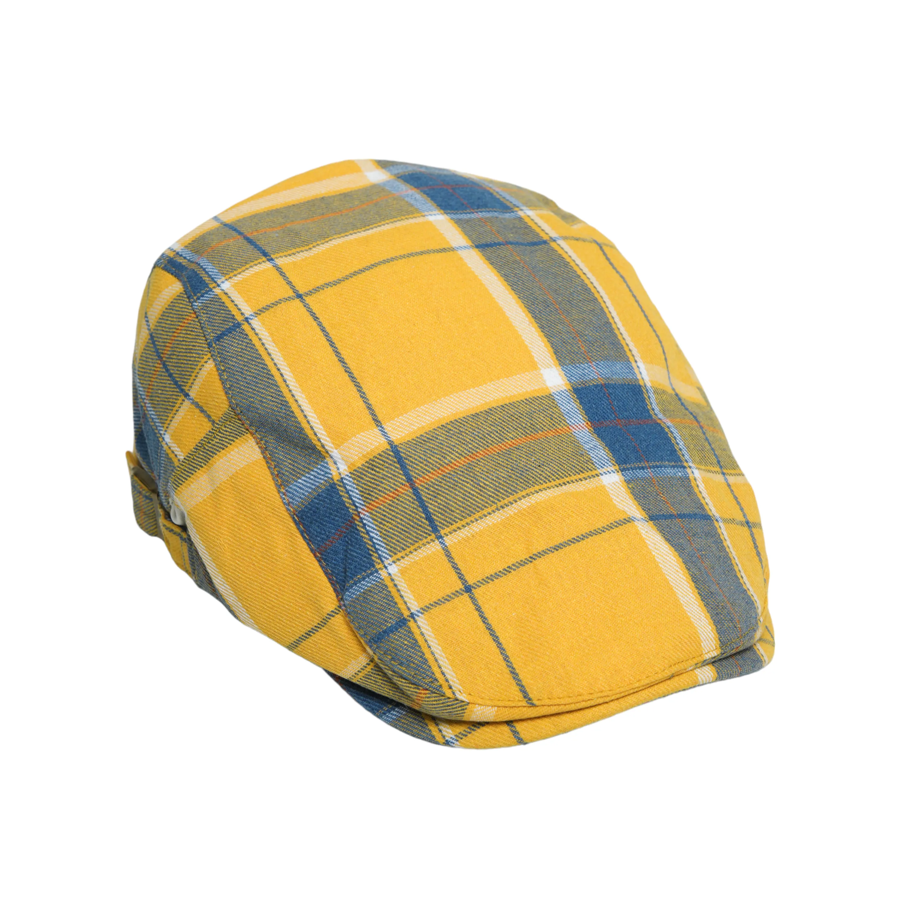 Chokore Classic Checked Ivy Cap (Yellow)