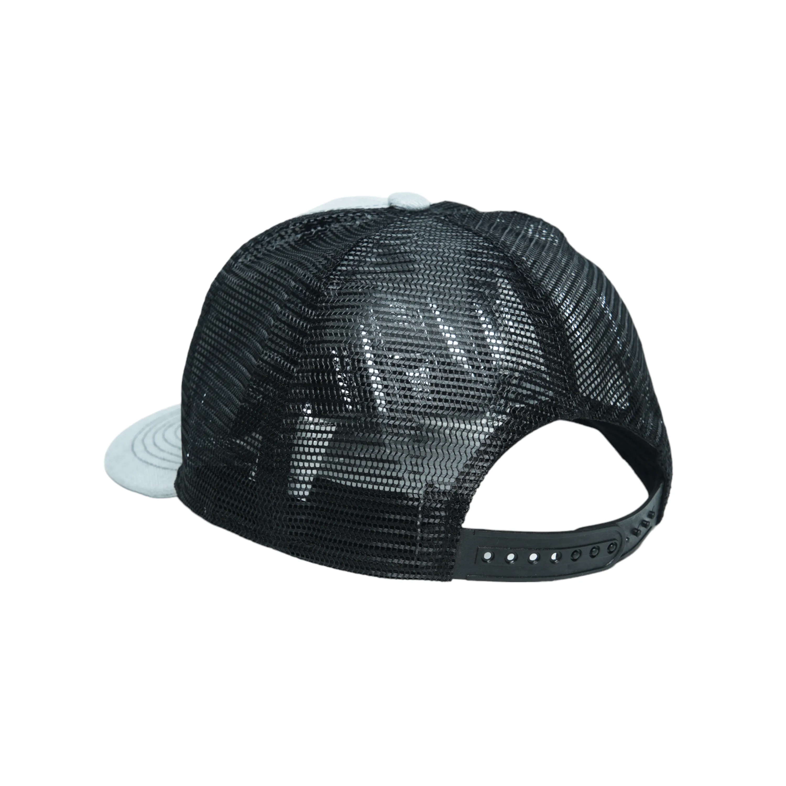 Chokore Curved Brim Mesh Baseball Cap (Grey & Black)