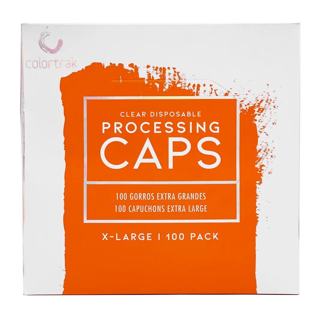 Clear Disposable Processing Caps