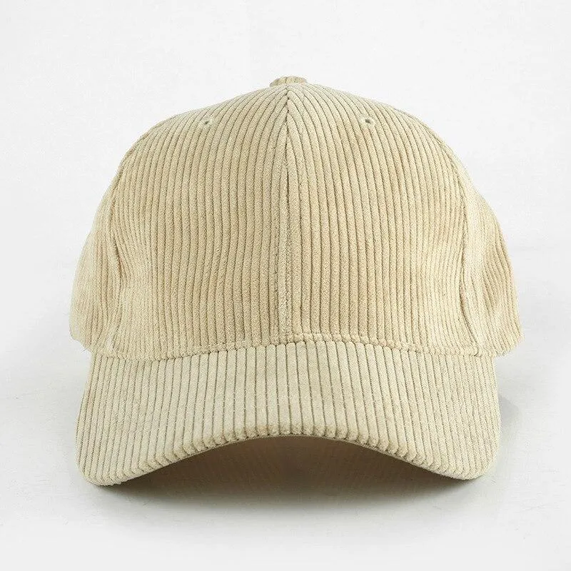 Corduroy Baseball Cap