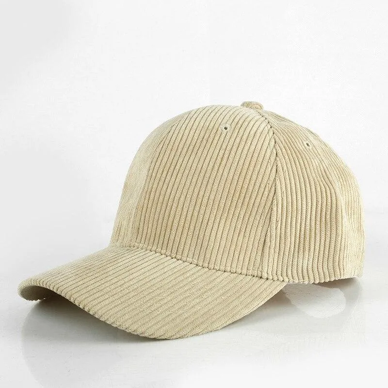 Corduroy Baseball Cap