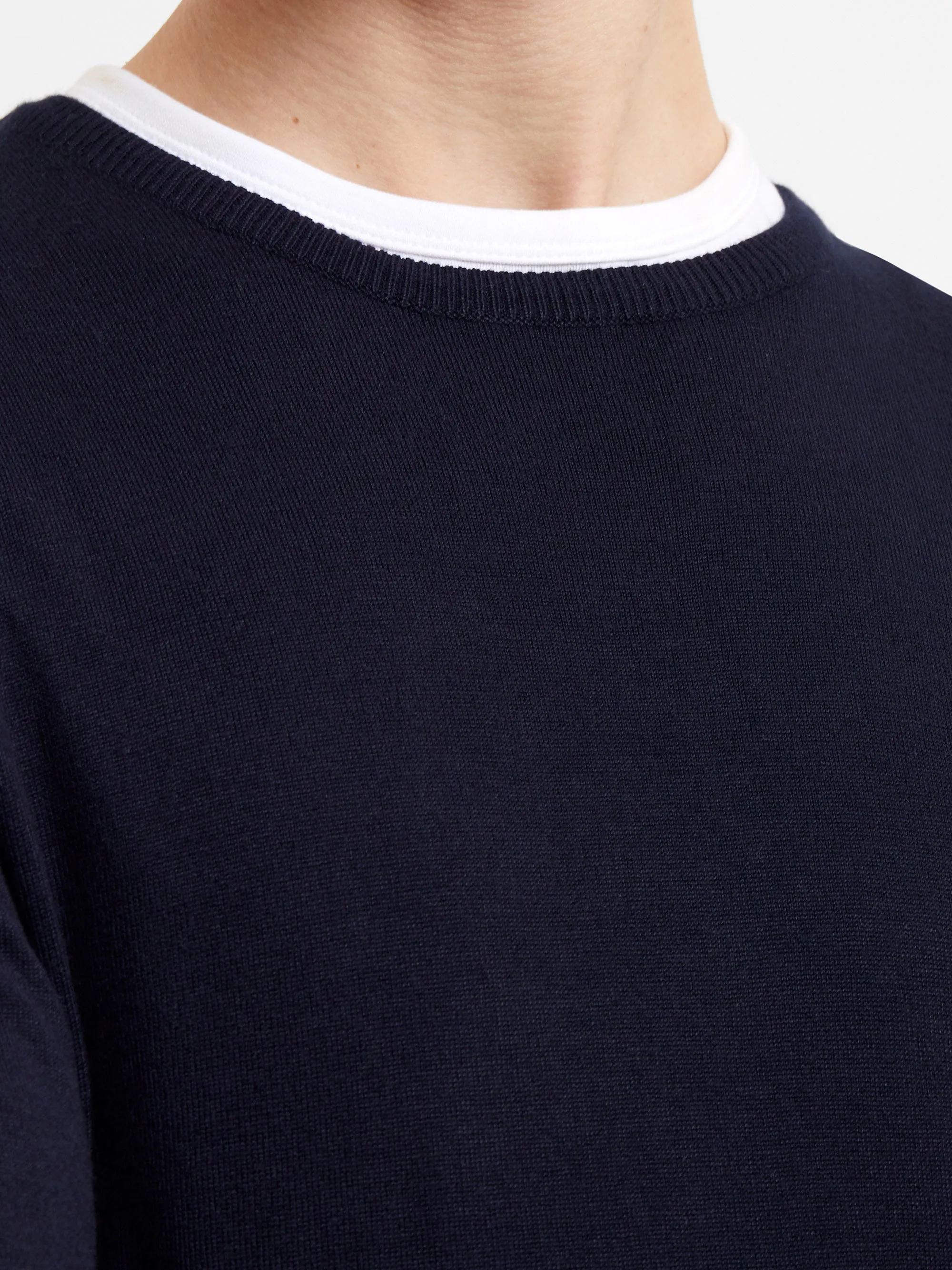 Crew Neck Knitted Jumper