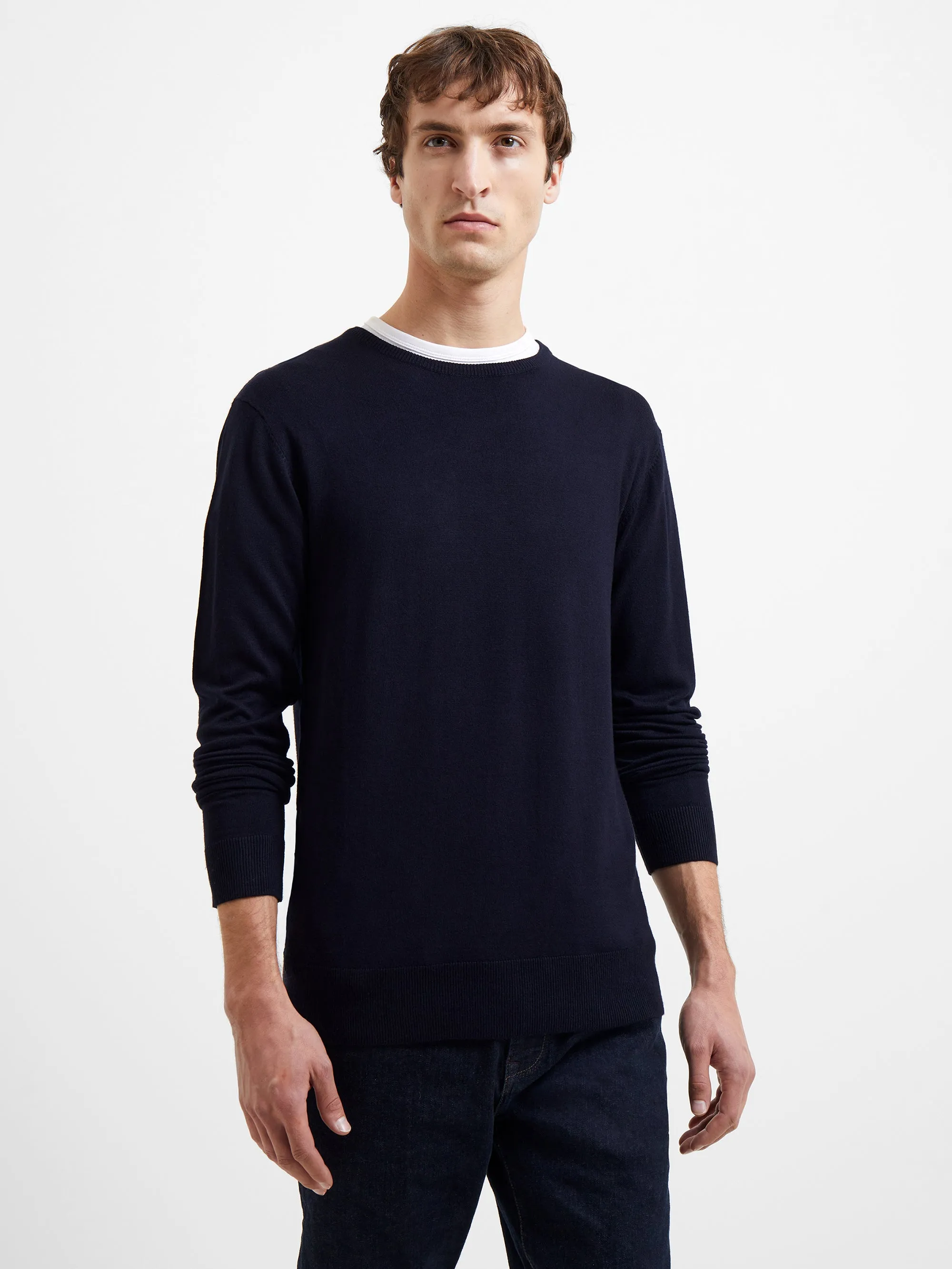 Crew Neck Knitted Jumper