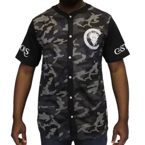 Crooks & Castles Slugger baseball Jersey Black