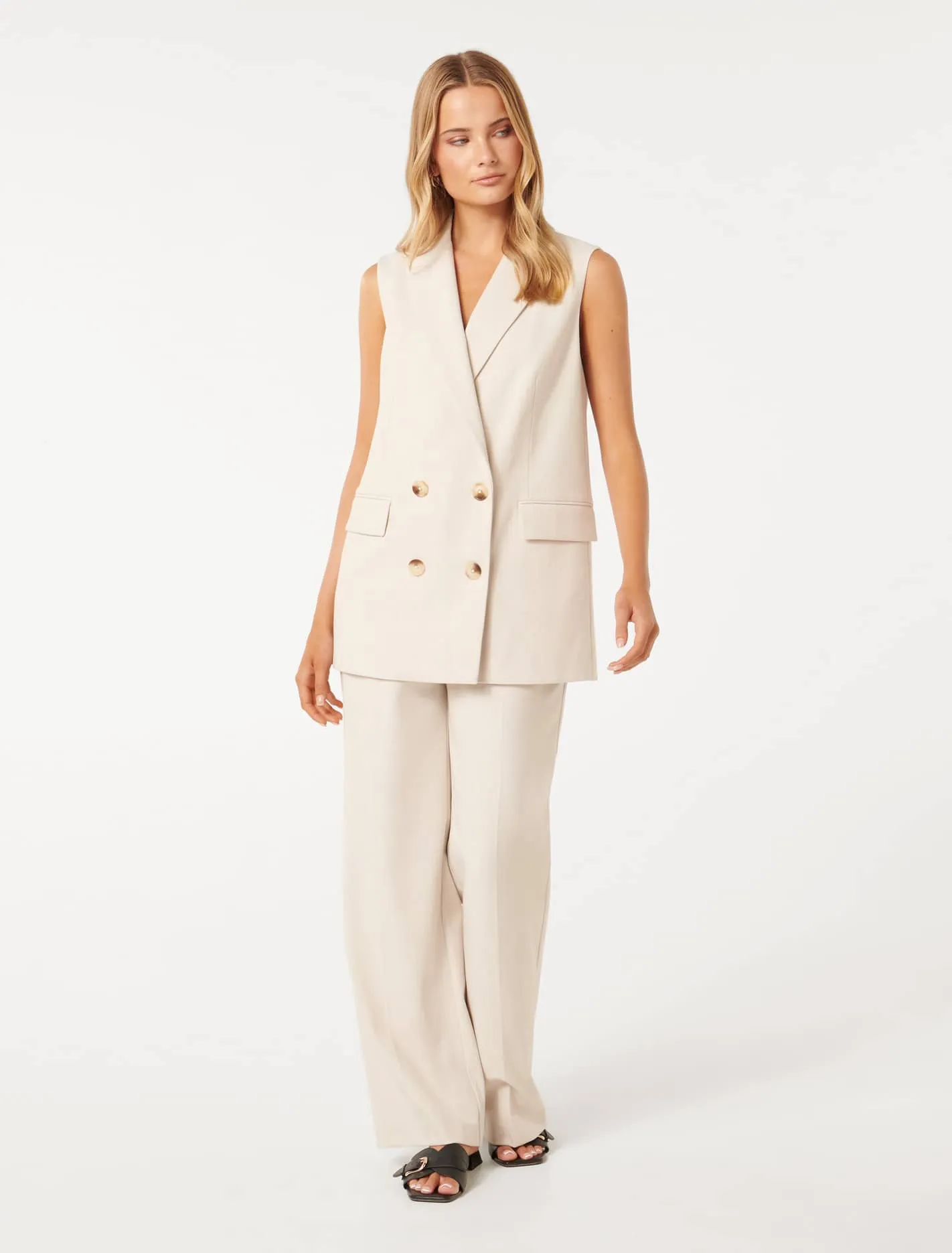 Darcy Sleeveless Blazer