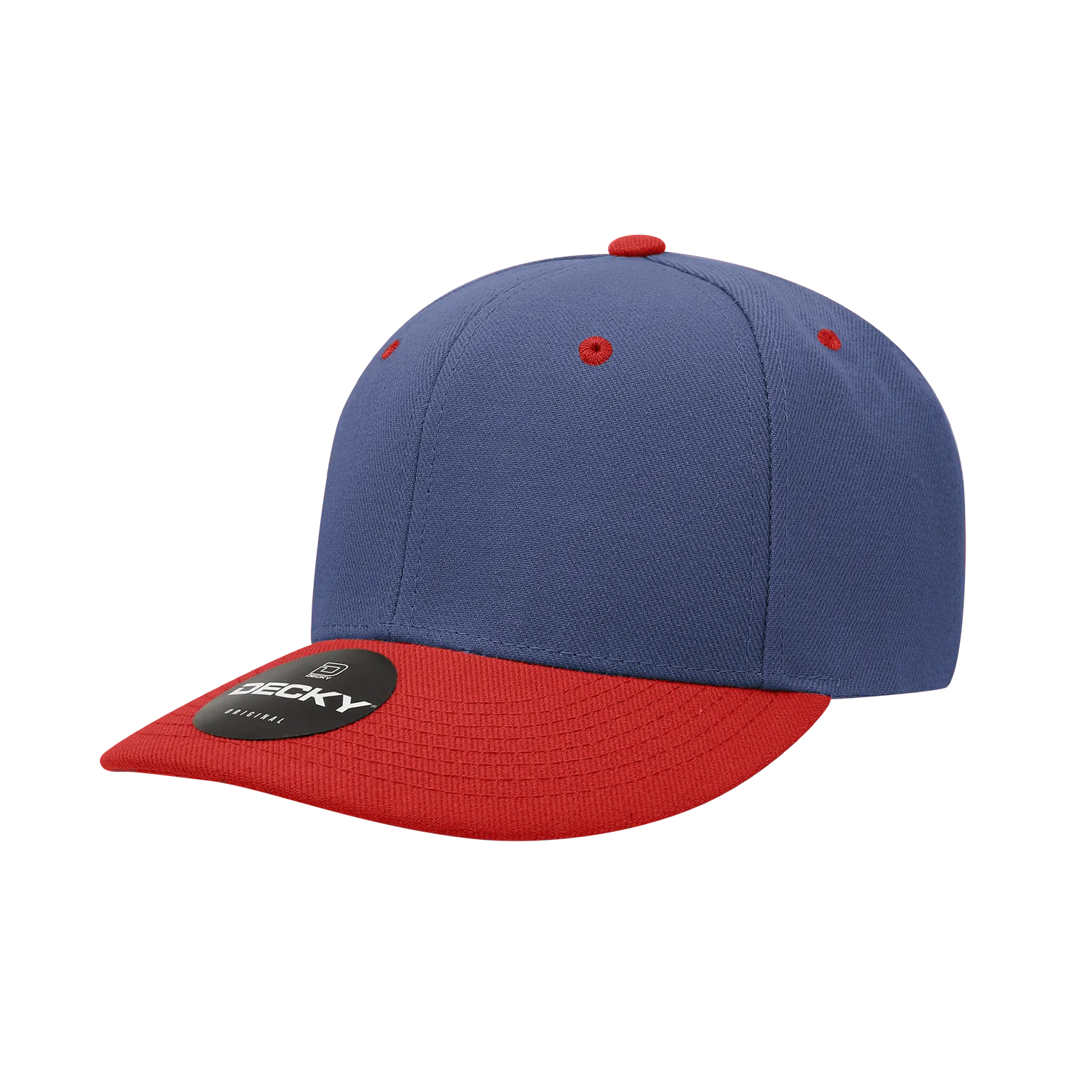 Decky 207 - Deluxe, Mid Pro Baseball Hat, 6 Panel Structured Cap - CASE Pricing