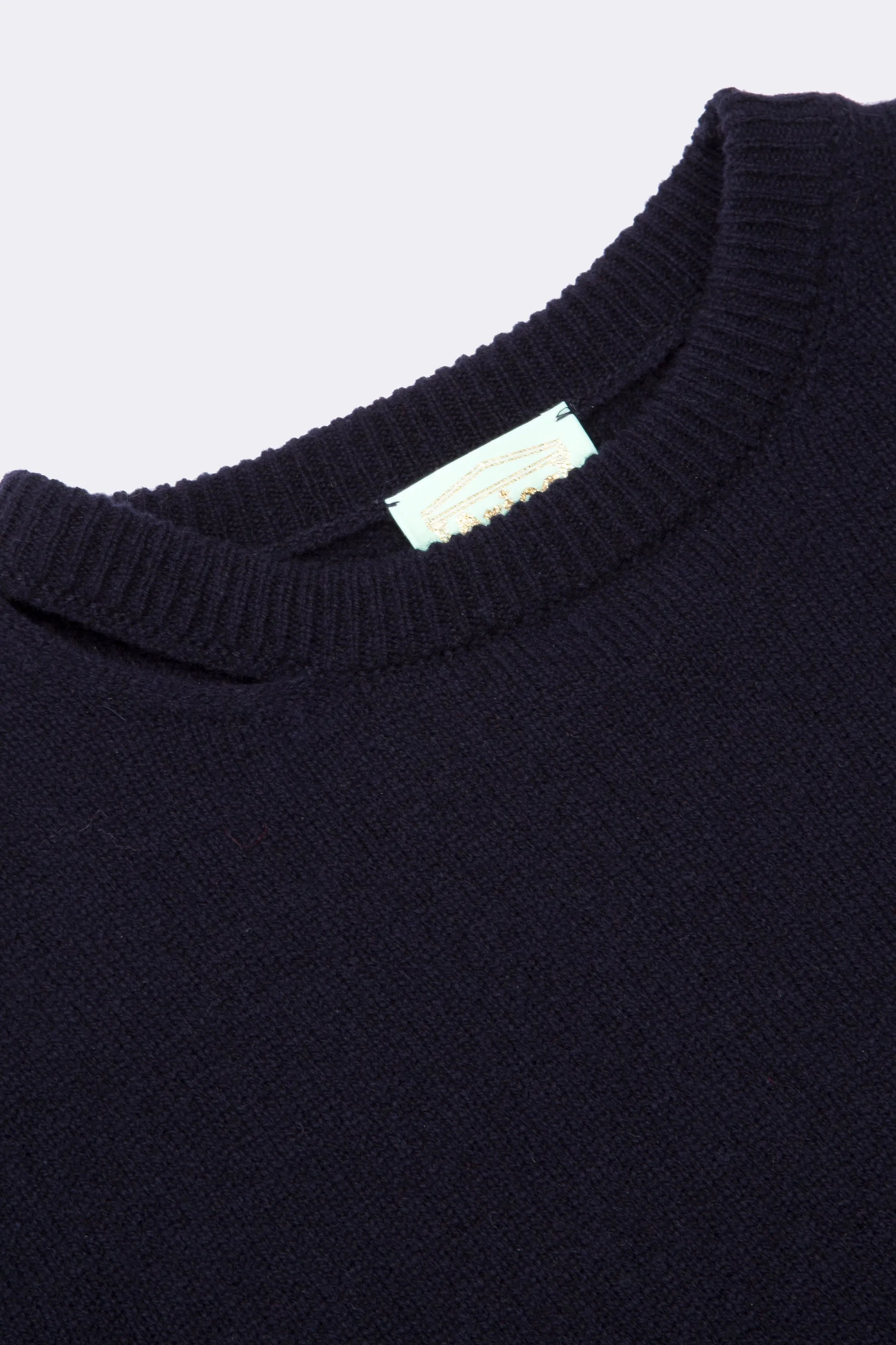 Distressed Lambswool Jumper