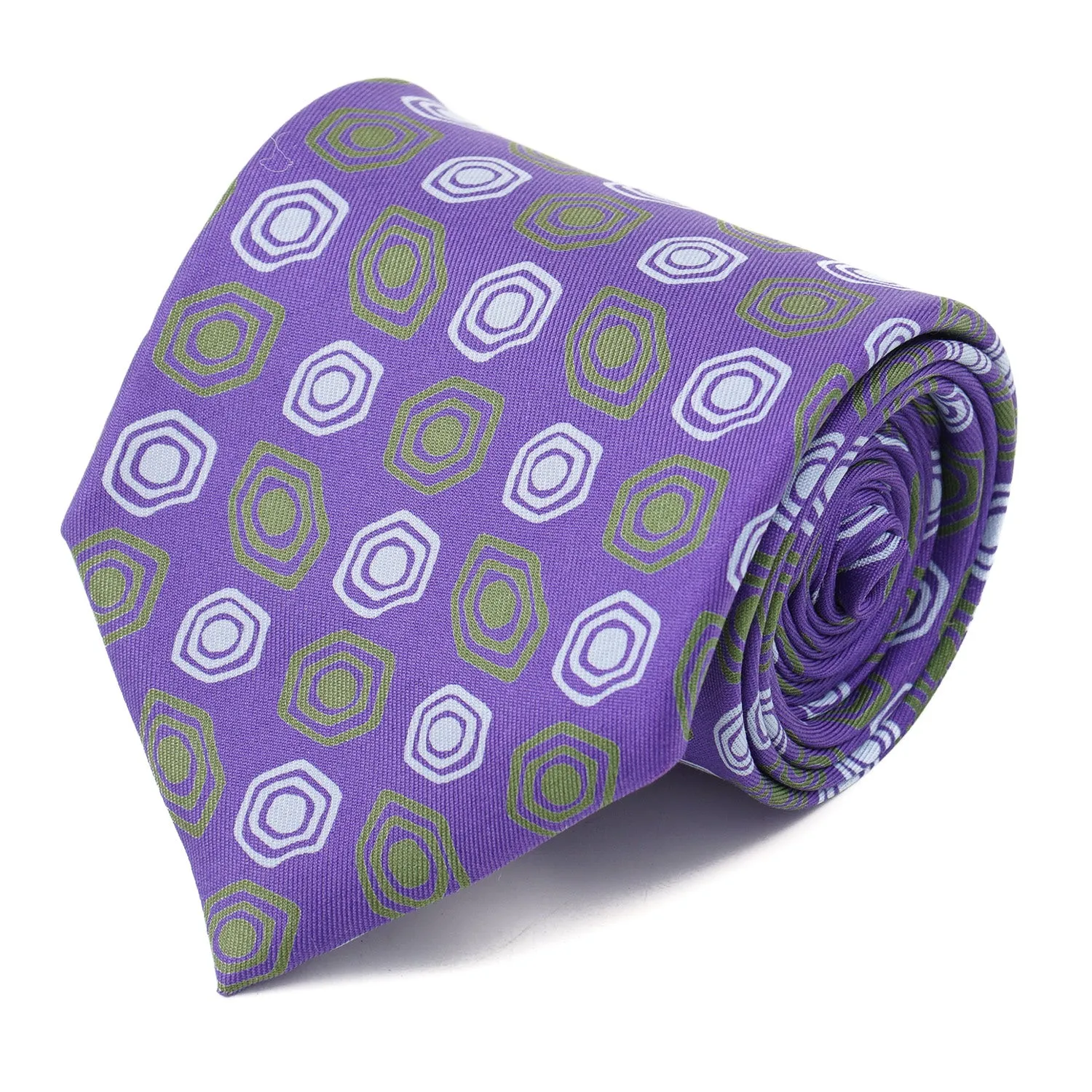 E. Marinella 'Archive' Print Silk Tie