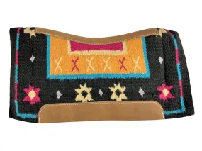 Earth Tone Wool Memory Felt Saddle Pad