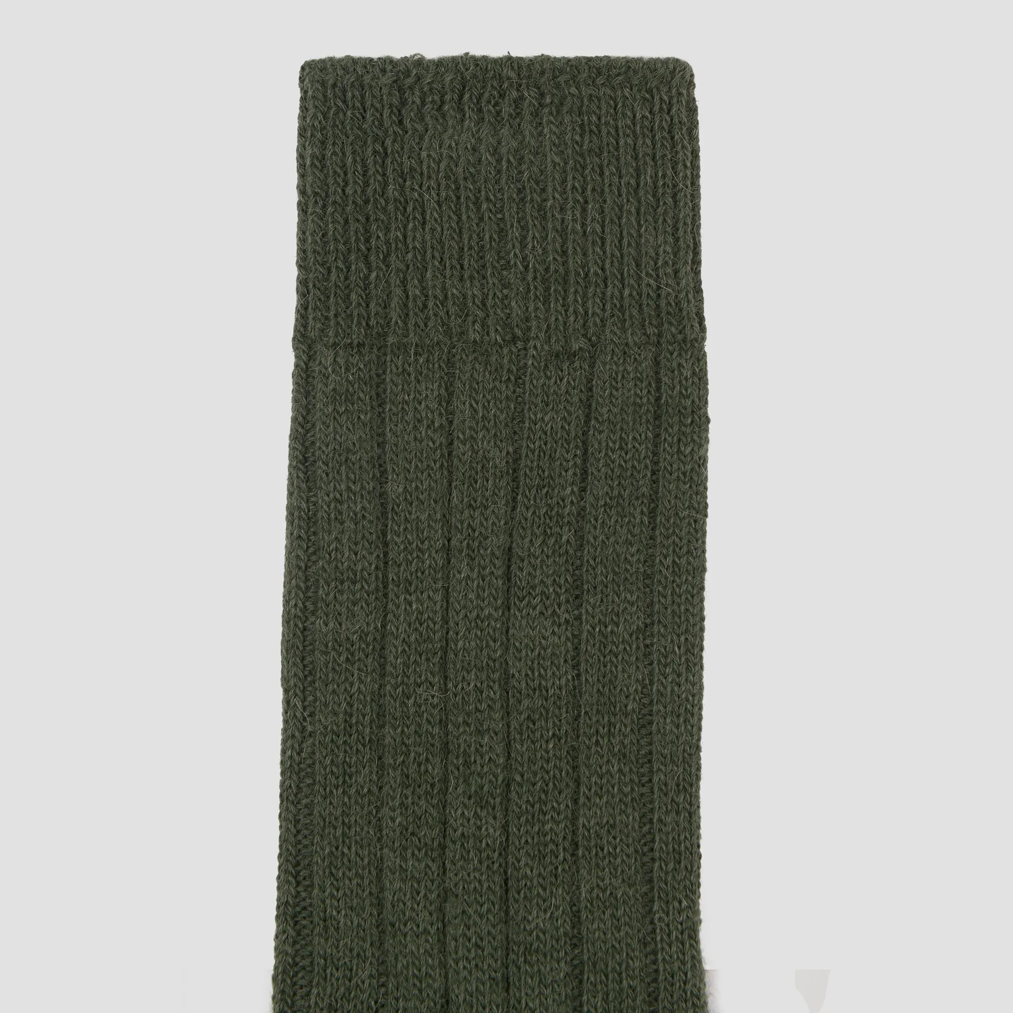 Fern Green Alpaca Socks