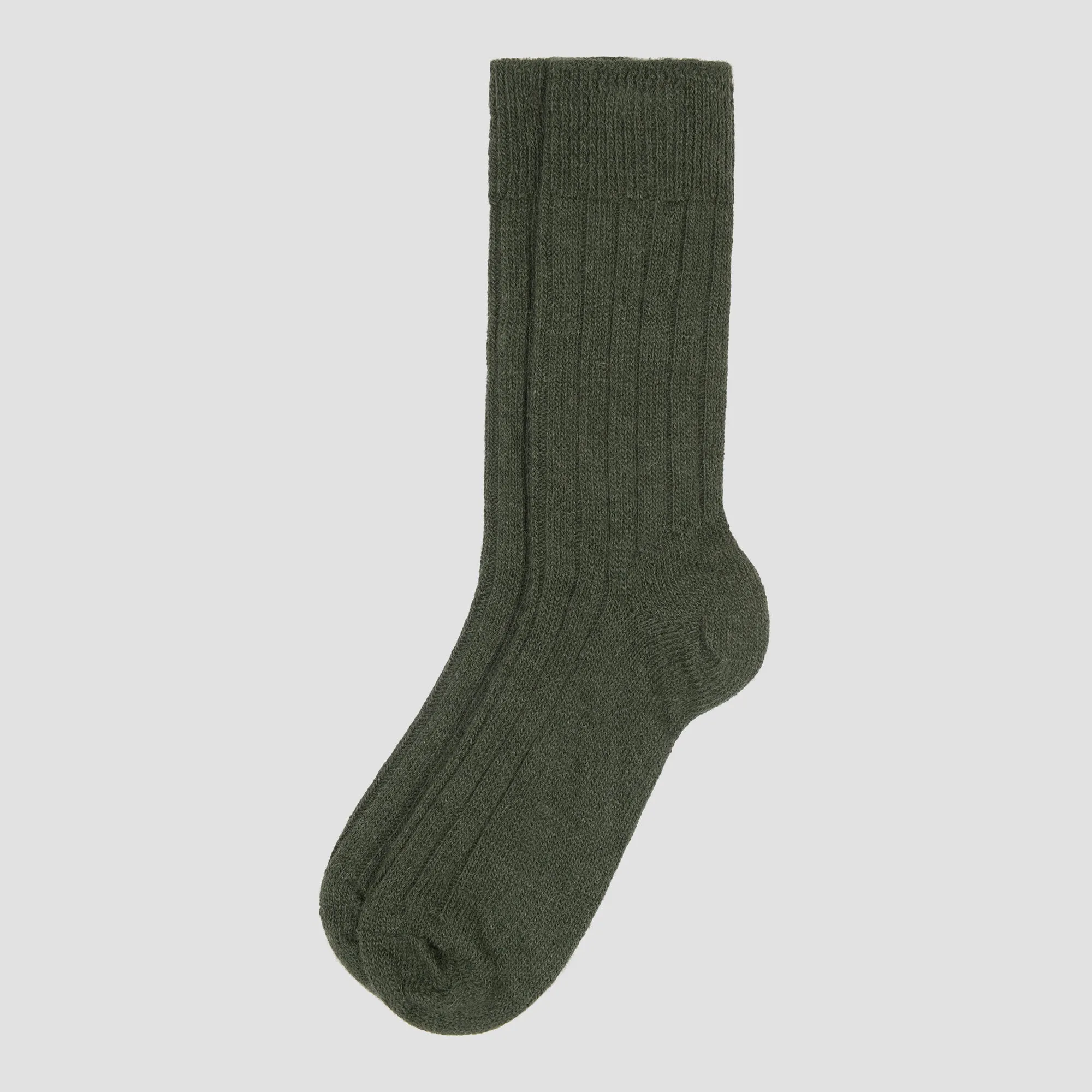 Fern Green Alpaca Socks