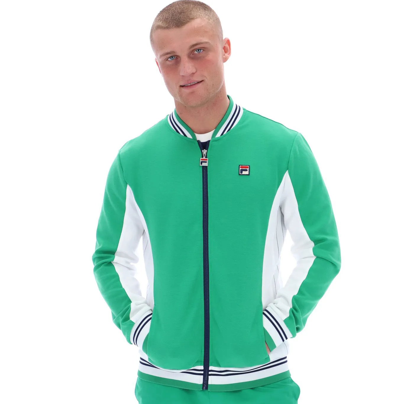 Fila Vintage Settanta Track Top Green