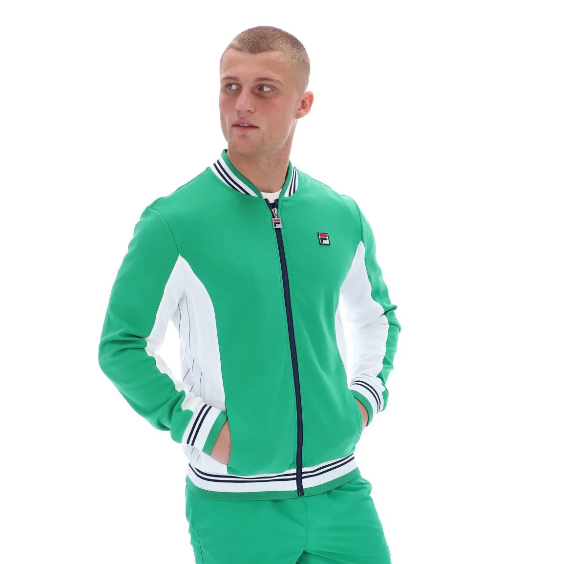 Fila Vintage Settanta Track Top Green