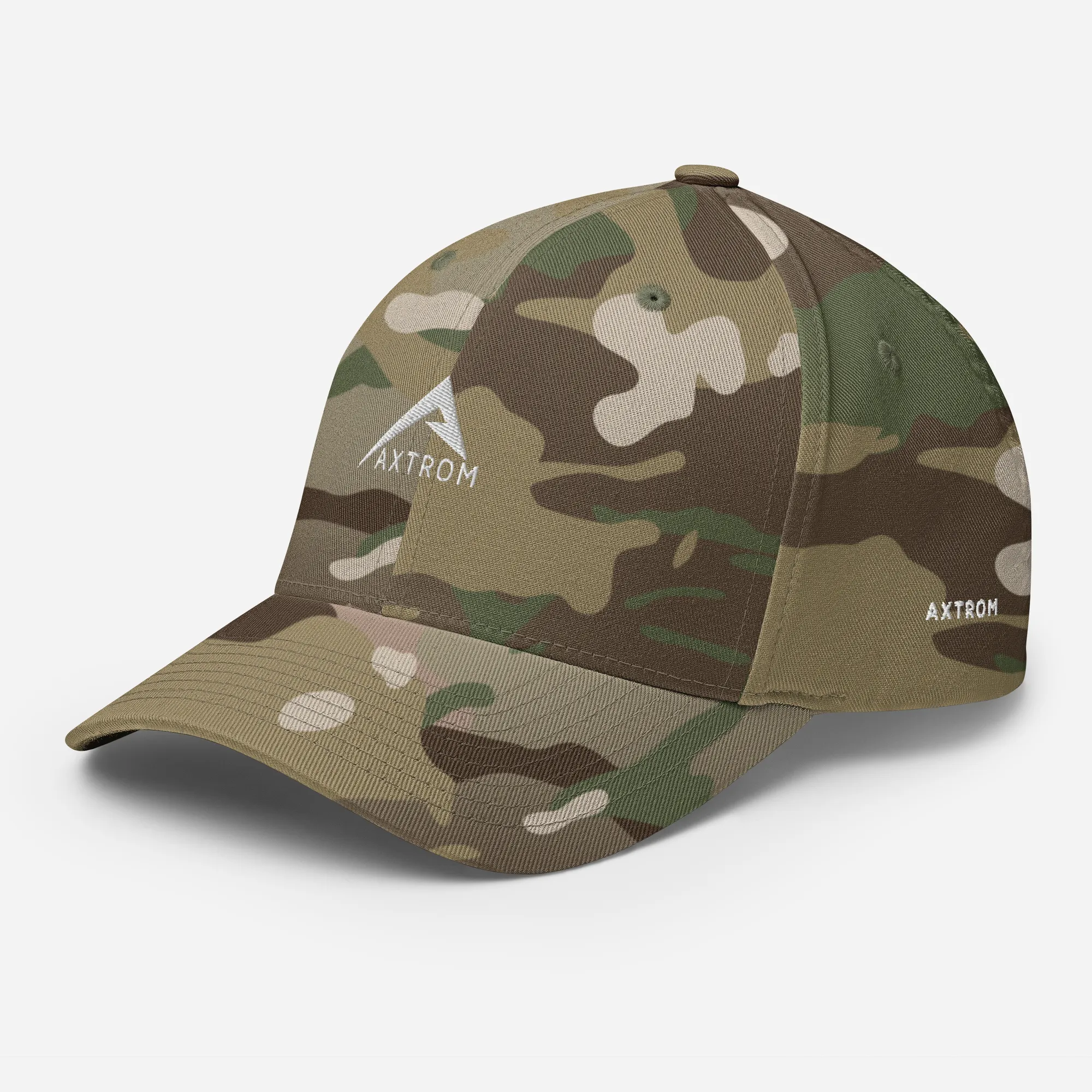 Flexfit Cap (White/Multicam Green)