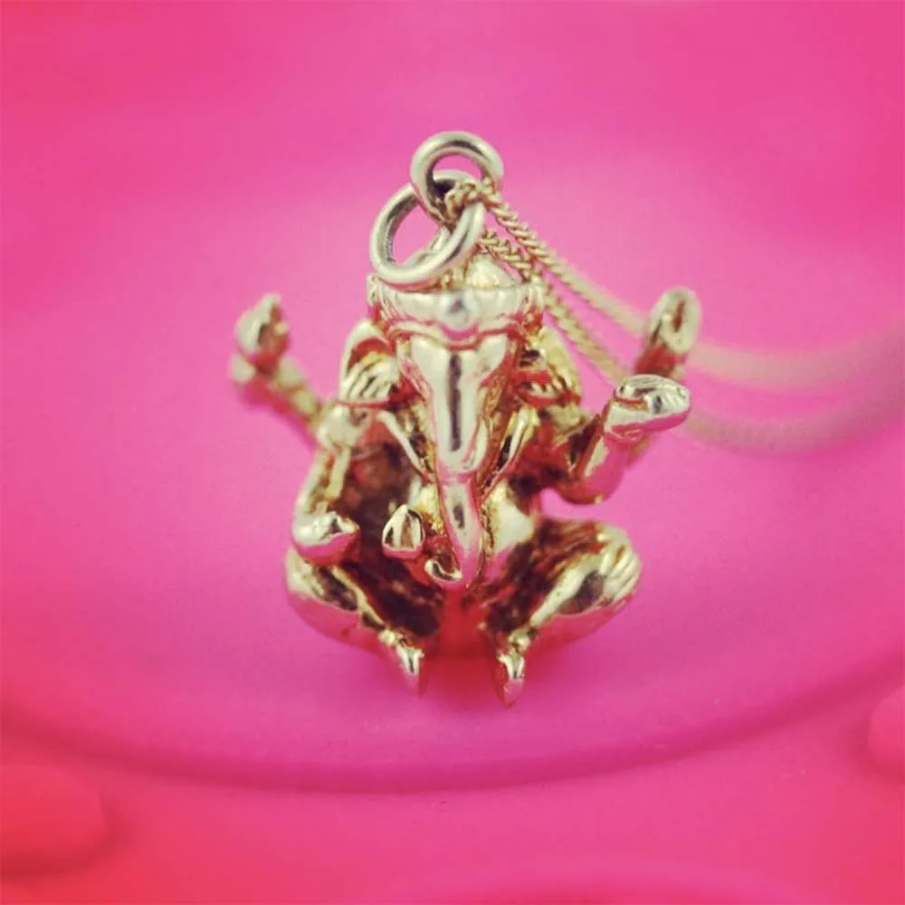 Ganesha Charm India Gold