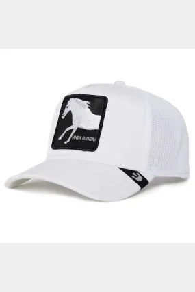 Goorin bros. Trucker cap platinum high - white