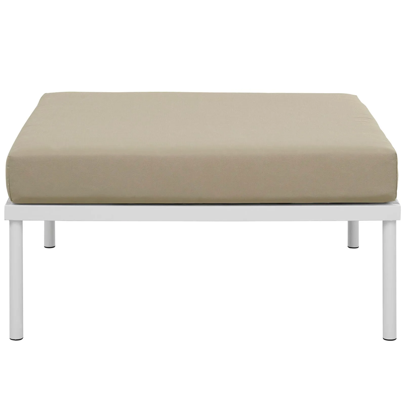 Harmony Outdoor Patio Aluminum Ottoman