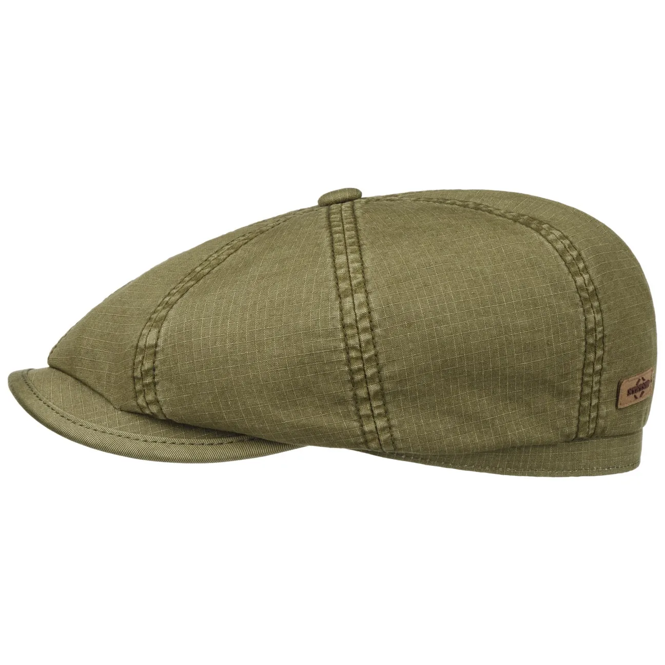 Hatteras Ripstop Flat Cap by Stetson